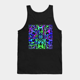 Psychedelic Abstract Mandala Art Tank Top